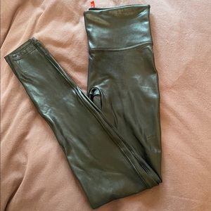 Spanx Faux Leather Leggings